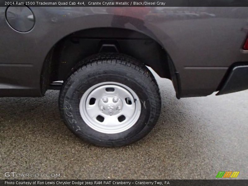 Granite Crystal Metallic / Black/Diesel Gray 2014 Ram 1500 Tradesman Quad Cab 4x4
