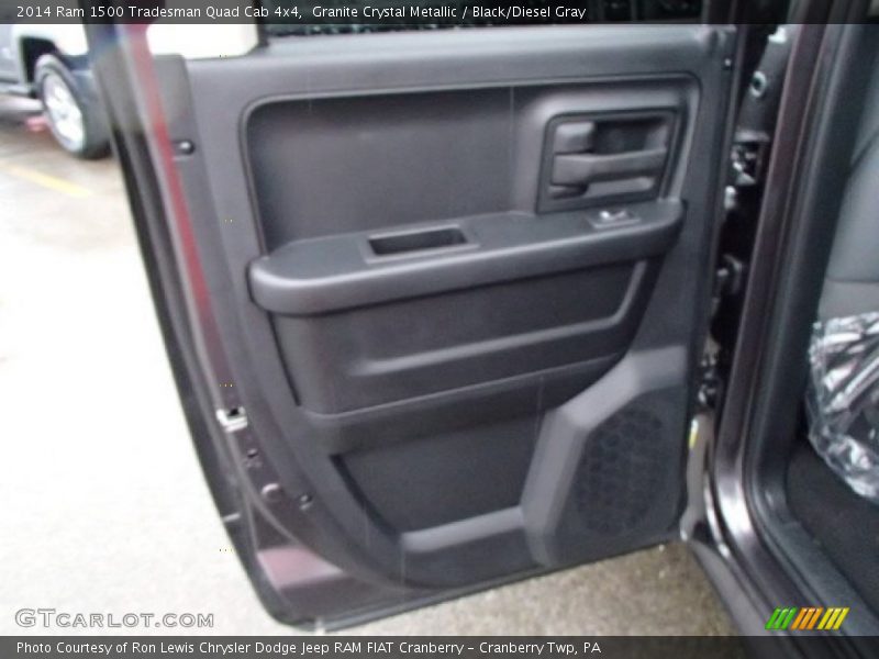Granite Crystal Metallic / Black/Diesel Gray 2014 Ram 1500 Tradesman Quad Cab 4x4
