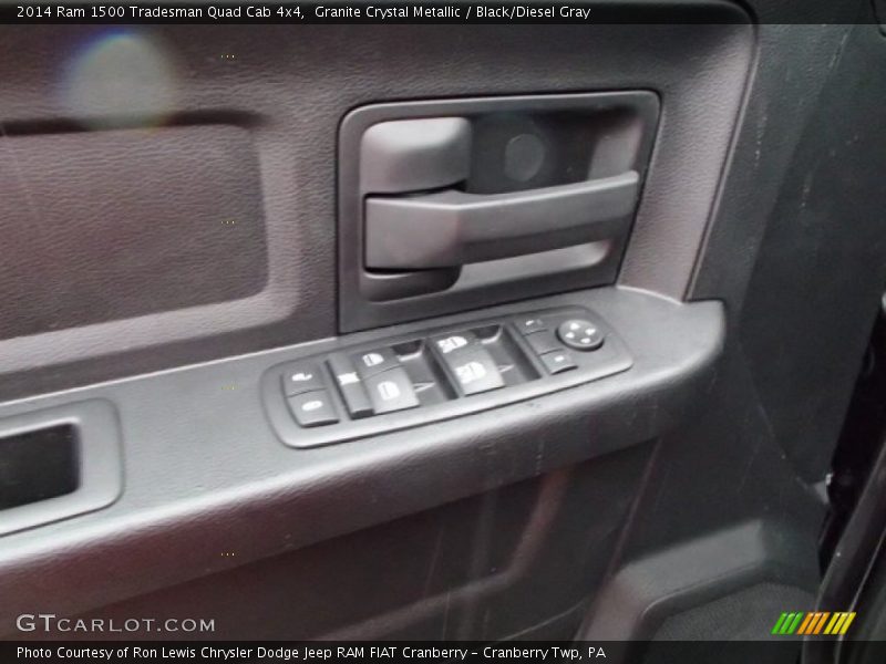 Granite Crystal Metallic / Black/Diesel Gray 2014 Ram 1500 Tradesman Quad Cab 4x4
