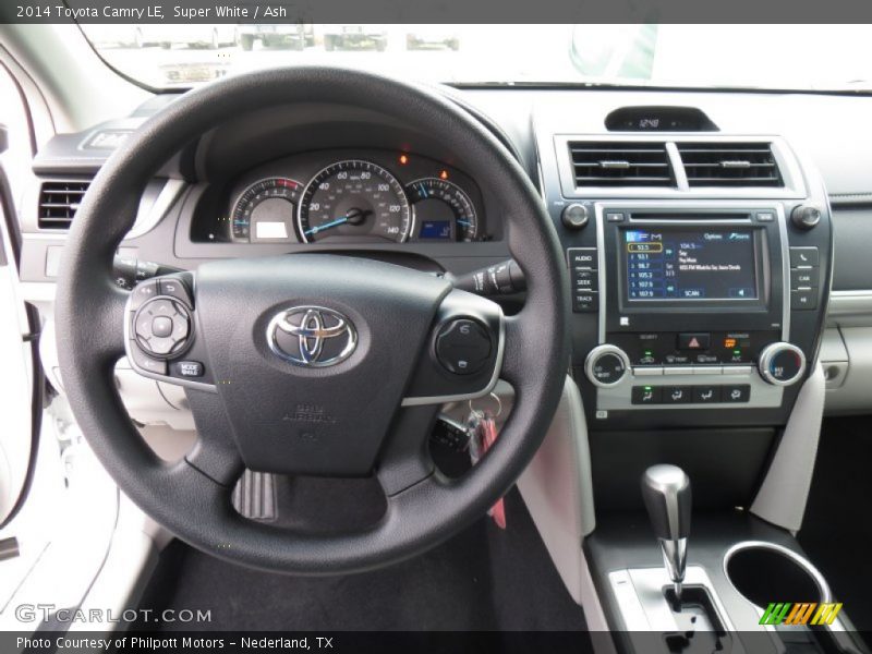 Super White / Ash 2014 Toyota Camry LE