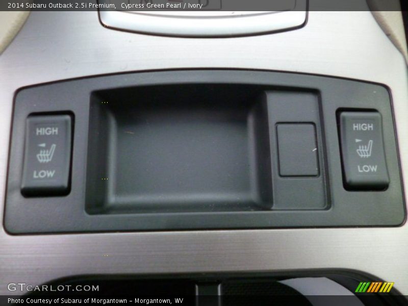 Cypress Green Pearl / Ivory 2014 Subaru Outback 2.5i Premium