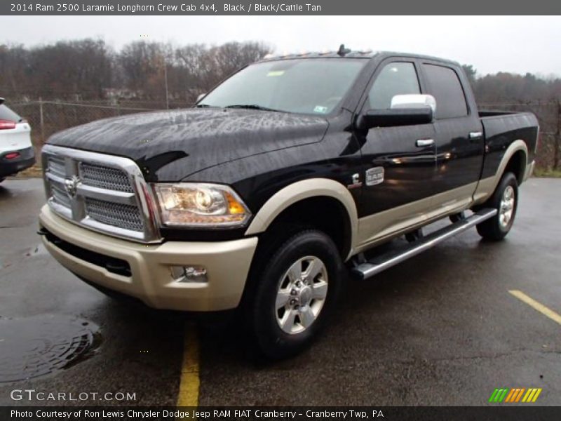 Front 3/4 View of 2014 2500 Laramie Longhorn Crew Cab 4x4