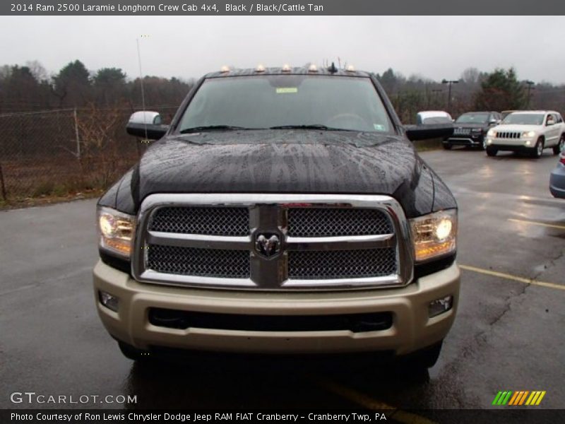 Black / Black/Cattle Tan 2014 Ram 2500 Laramie Longhorn Crew Cab 4x4