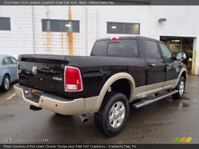 Black / Black/Cattle Tan 2014 Ram 2500 Laramie Longhorn Crew Cab 4x4