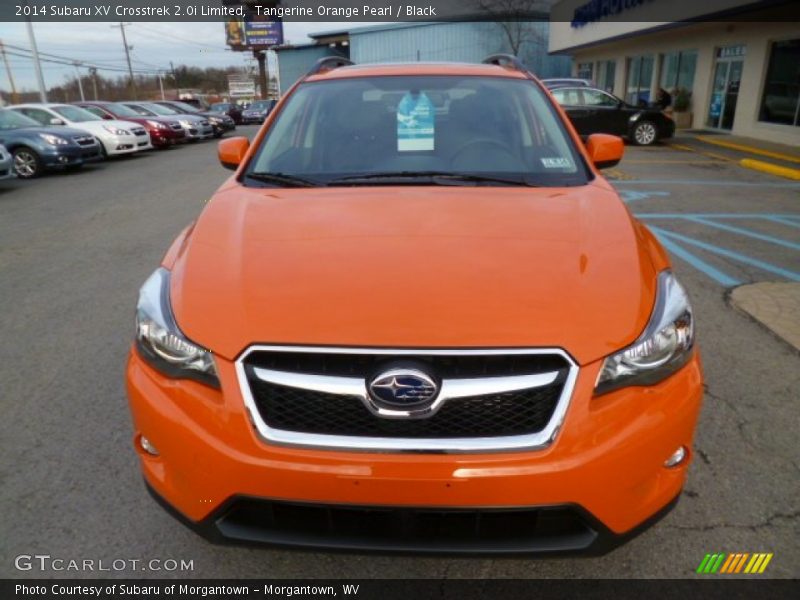 Tangerine Orange Pearl / Black 2014 Subaru XV Crosstrek 2.0i Limited