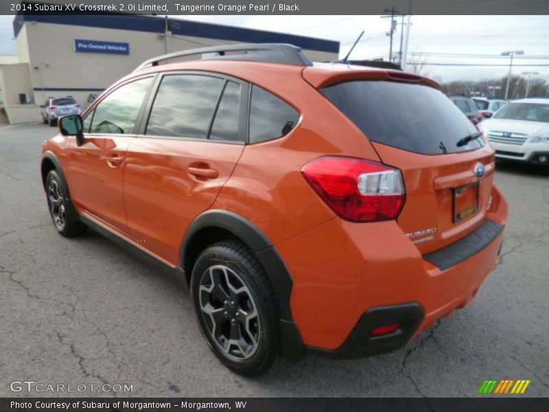 Tangerine Orange Pearl / Black 2014 Subaru XV Crosstrek 2.0i Limited