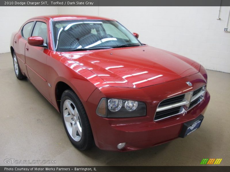 TorRed / Dark Slate Gray 2010 Dodge Charger SXT