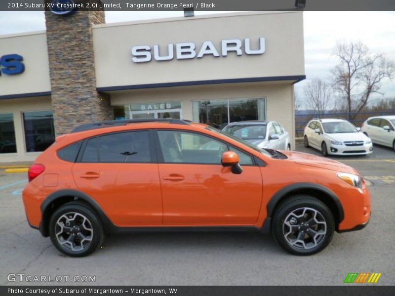 Tangerine Orange Pearl / Black 2014 Subaru XV Crosstrek 2.0i Limited
