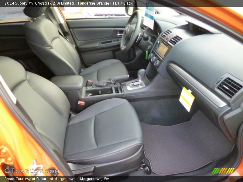 Tangerine Orange Pearl / Black 2014 Subaru XV Crosstrek 2.0i Limited