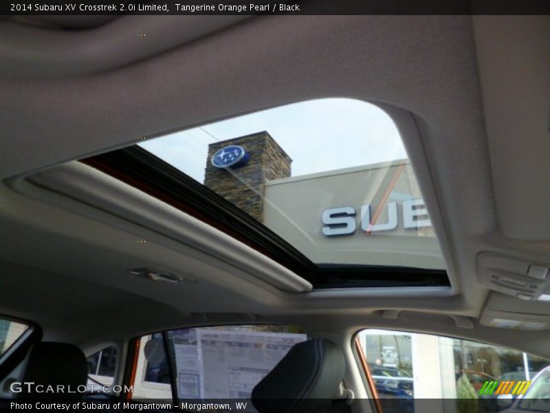 Tangerine Orange Pearl / Black 2014 Subaru XV Crosstrek 2.0i Limited