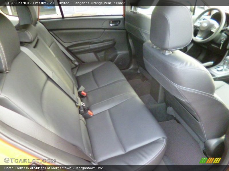 Rear Seat of 2014 XV Crosstrek 2.0i Limited