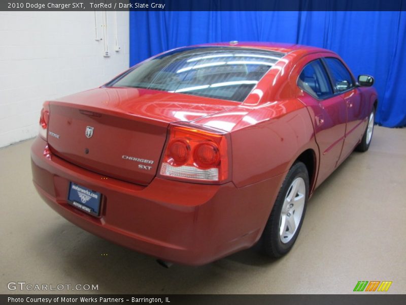 TorRed / Dark Slate Gray 2010 Dodge Charger SXT