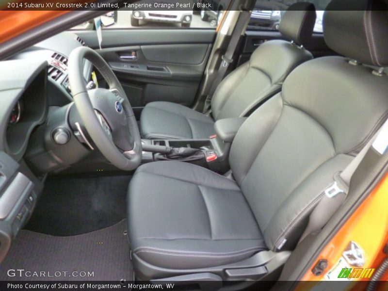 Front Seat of 2014 XV Crosstrek 2.0i Limited