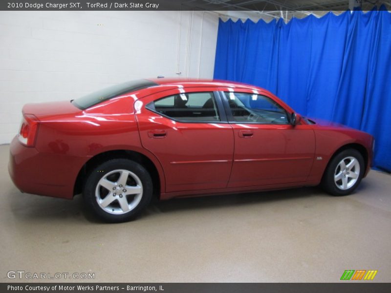 TorRed / Dark Slate Gray 2010 Dodge Charger SXT