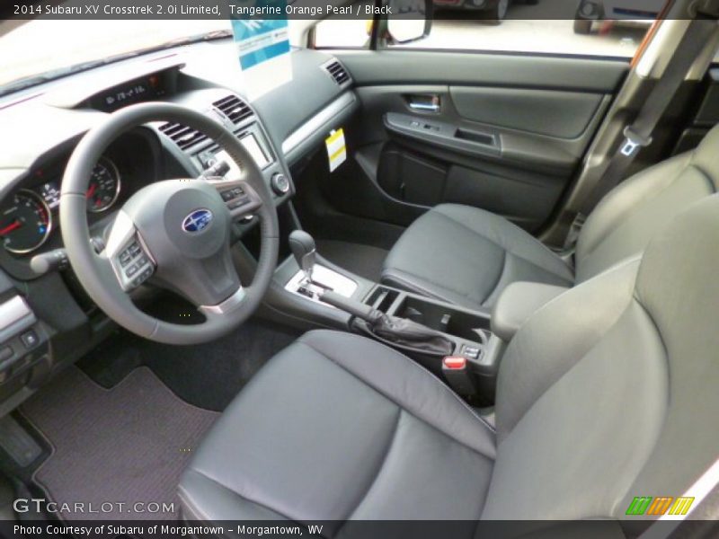 Black Interior - 2014 XV Crosstrek 2.0i Limited 