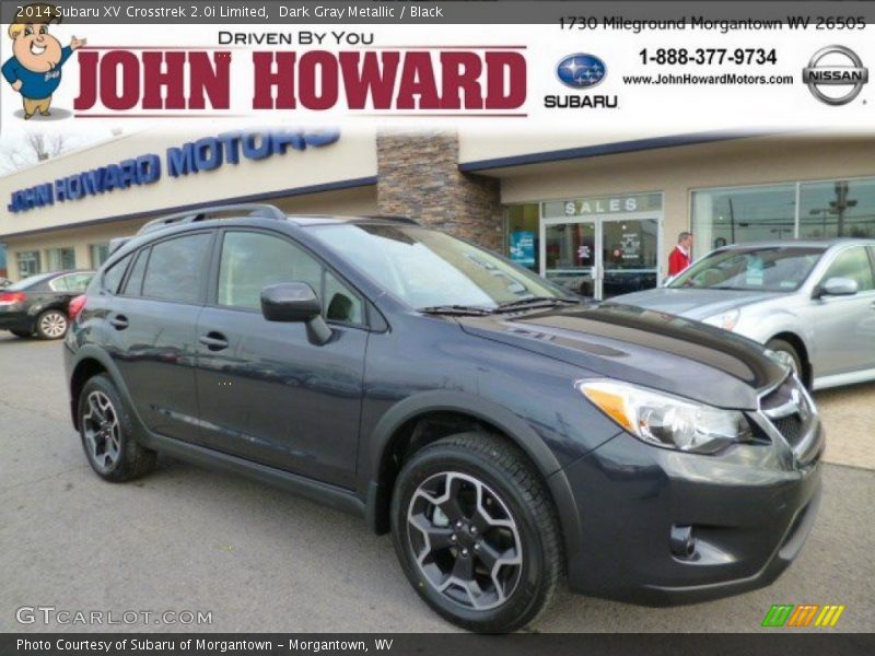 Dark Gray Metallic / Black 2014 Subaru XV Crosstrek 2.0i Limited