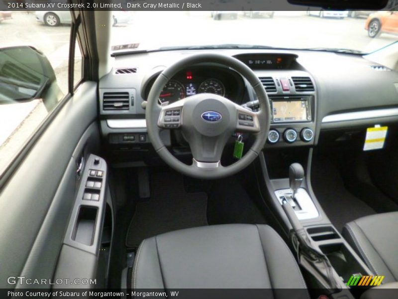 Dark Gray Metallic / Black 2014 Subaru XV Crosstrek 2.0i Limited