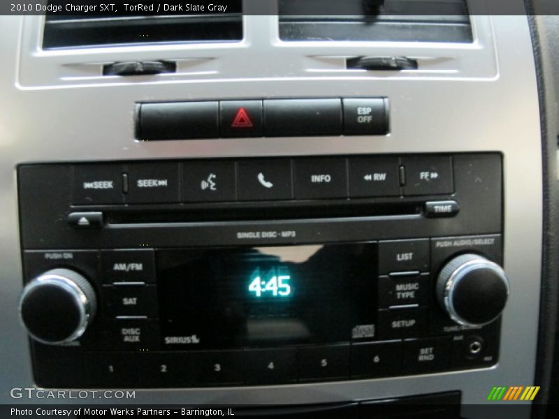 TorRed / Dark Slate Gray 2010 Dodge Charger SXT