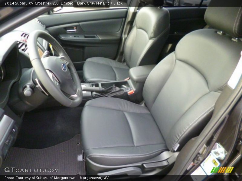 Dark Gray Metallic / Black 2014 Subaru XV Crosstrek 2.0i Limited