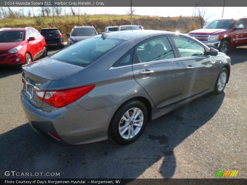 Harbor Gray Metallic / Gray 2014 Hyundai Sonata GLS