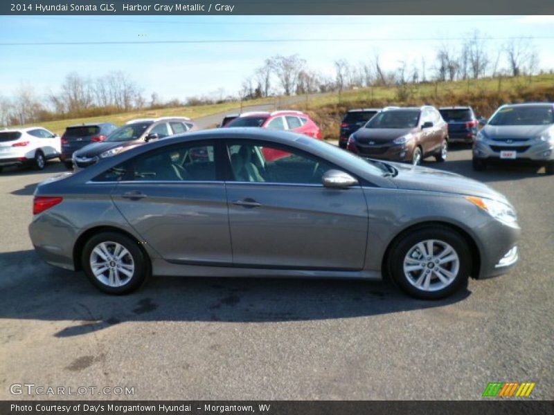 Harbor Gray Metallic / Gray 2014 Hyundai Sonata GLS