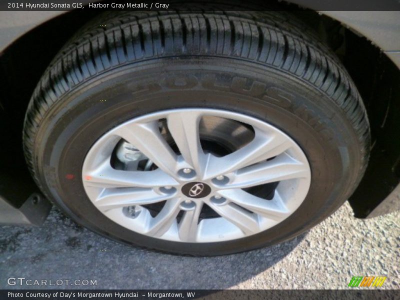 Harbor Gray Metallic / Gray 2014 Hyundai Sonata GLS