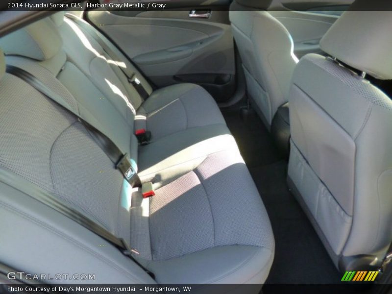 Harbor Gray Metallic / Gray 2014 Hyundai Sonata GLS