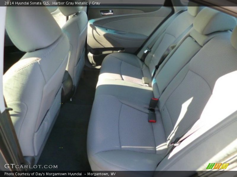 Harbor Gray Metallic / Gray 2014 Hyundai Sonata GLS