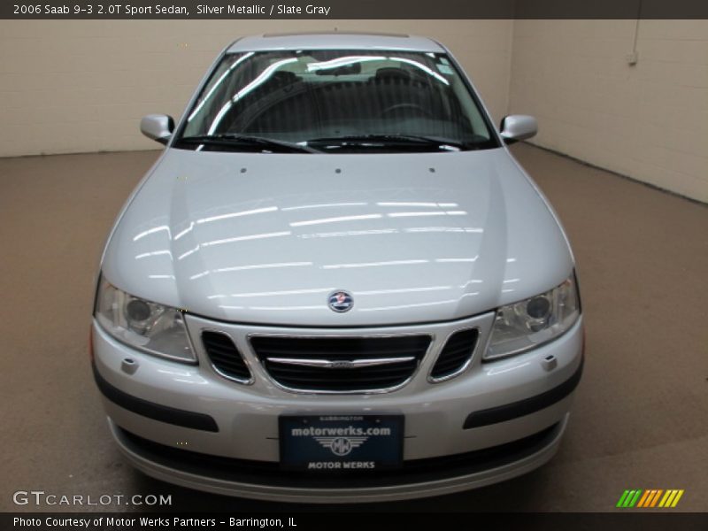 Silver Metallic / Slate Gray 2006 Saab 9-3 2.0T Sport Sedan