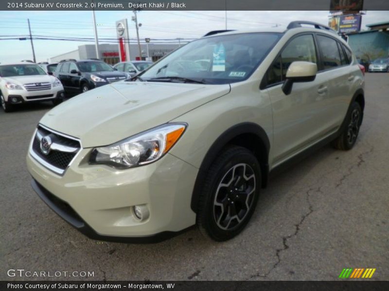 Desert Khaki / Black 2014 Subaru XV Crosstrek 2.0i Premium