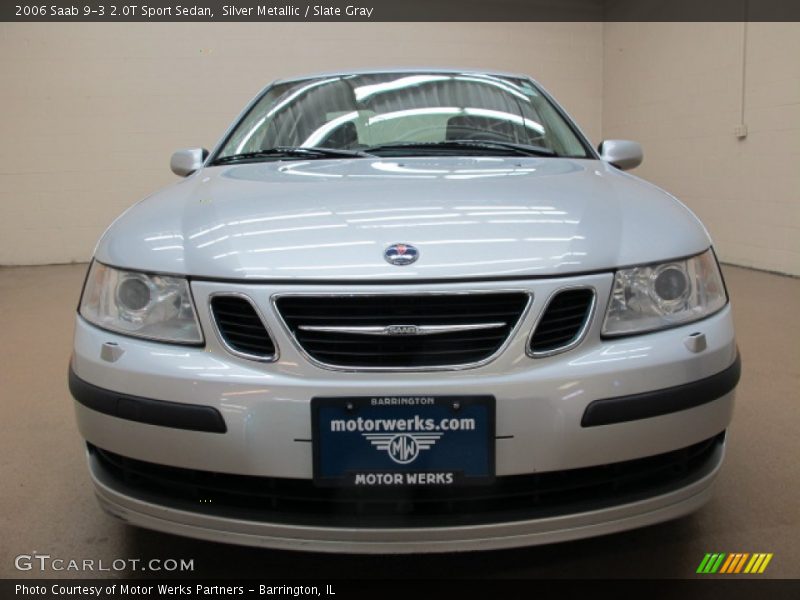 Silver Metallic / Slate Gray 2006 Saab 9-3 2.0T Sport Sedan