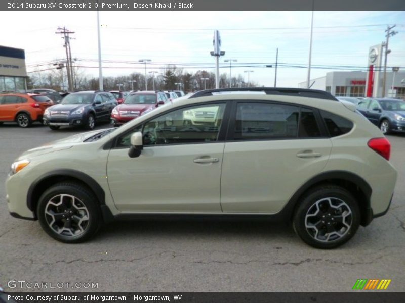 Desert Khaki / Black 2014 Subaru XV Crosstrek 2.0i Premium