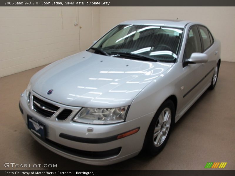 Silver Metallic / Slate Gray 2006 Saab 9-3 2.0T Sport Sedan