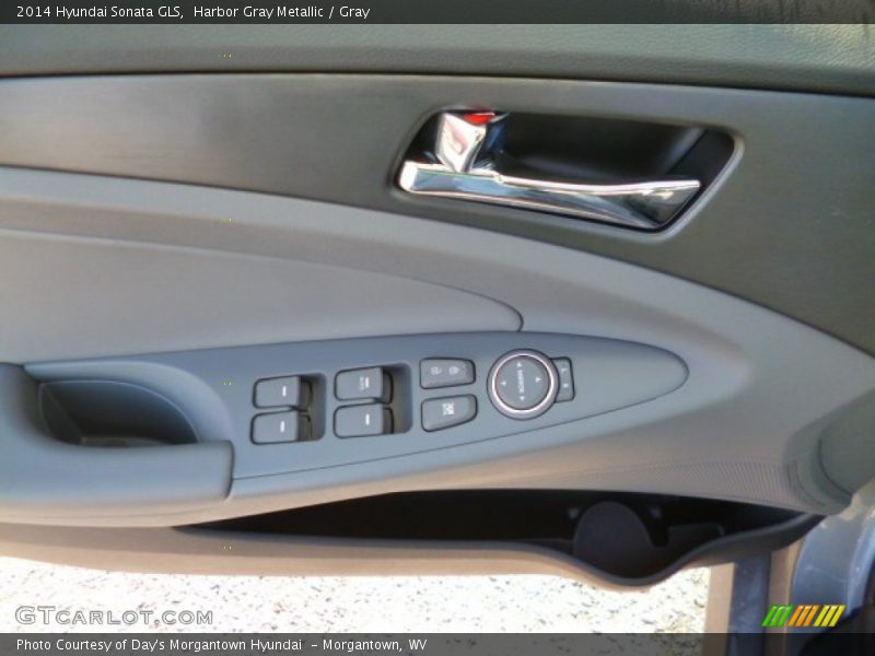Harbor Gray Metallic / Gray 2014 Hyundai Sonata GLS