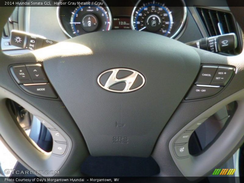 Harbor Gray Metallic / Gray 2014 Hyundai Sonata GLS