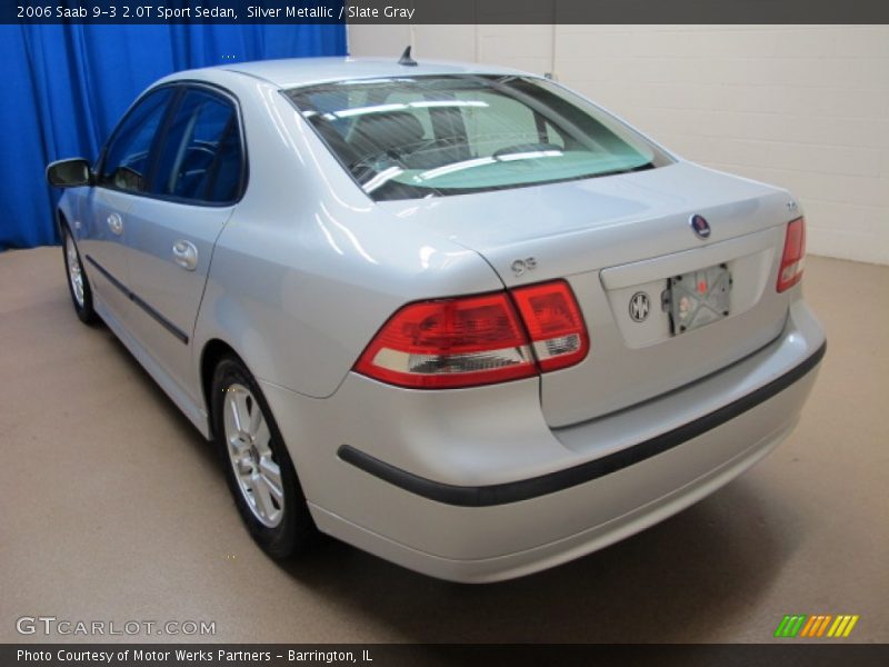Silver Metallic / Slate Gray 2006 Saab 9-3 2.0T Sport Sedan