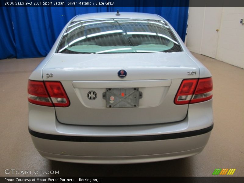 Silver Metallic / Slate Gray 2006 Saab 9-3 2.0T Sport Sedan