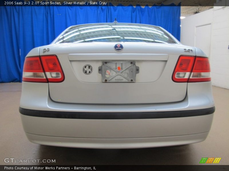 Silver Metallic / Slate Gray 2006 Saab 9-3 2.0T Sport Sedan