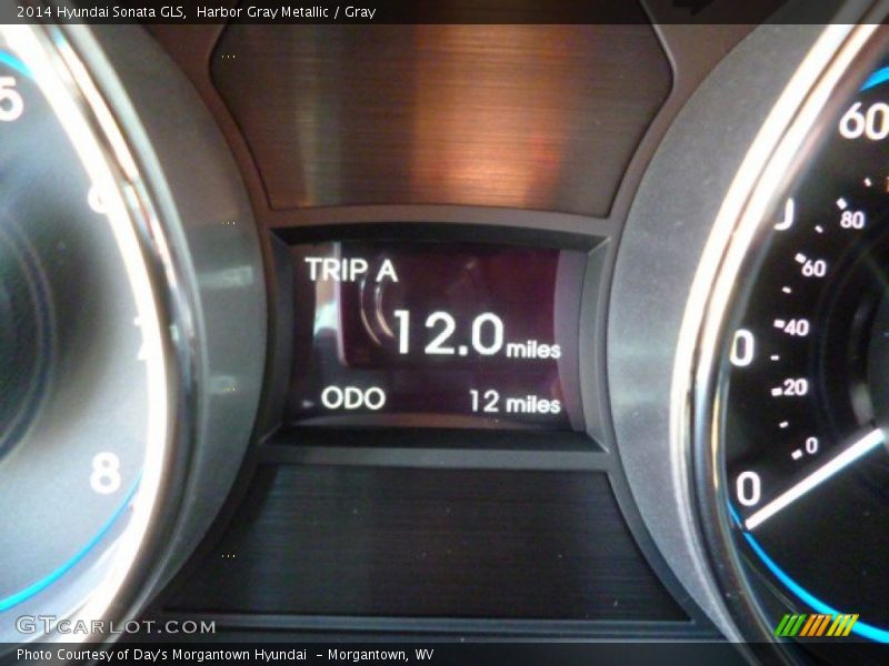 Harbor Gray Metallic / Gray 2014 Hyundai Sonata GLS