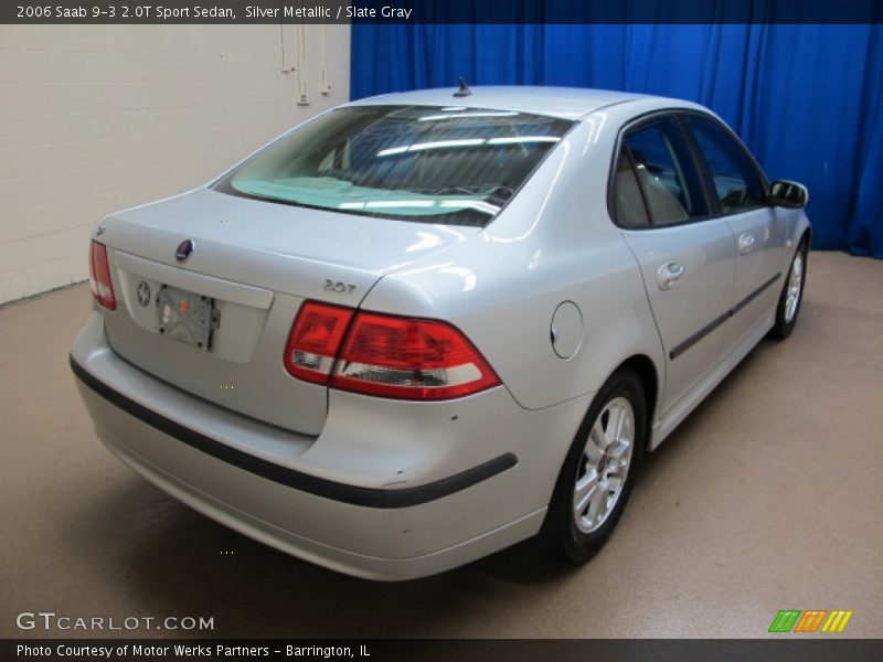 Silver Metallic / Slate Gray 2006 Saab 9-3 2.0T Sport Sedan