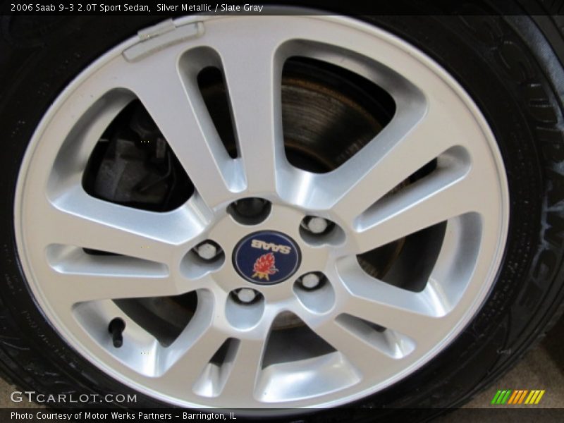 Silver Metallic / Slate Gray 2006 Saab 9-3 2.0T Sport Sedan