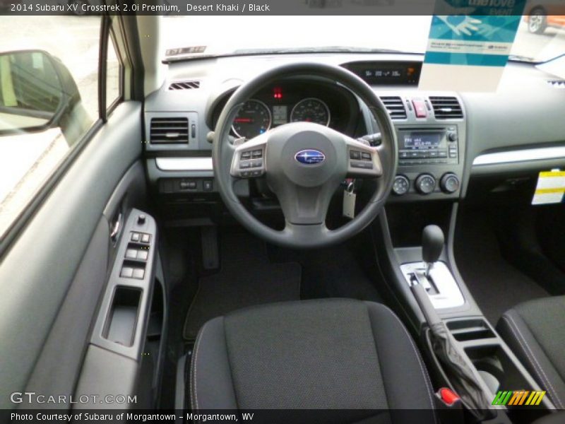 Desert Khaki / Black 2014 Subaru XV Crosstrek 2.0i Premium