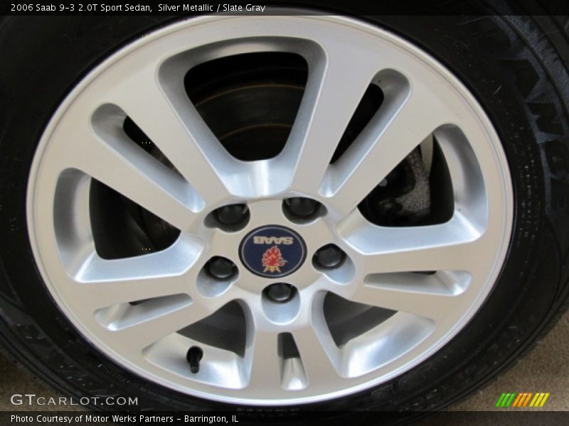 Silver Metallic / Slate Gray 2006 Saab 9-3 2.0T Sport Sedan