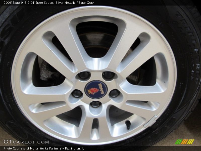 Silver Metallic / Slate Gray 2006 Saab 9-3 2.0T Sport Sedan