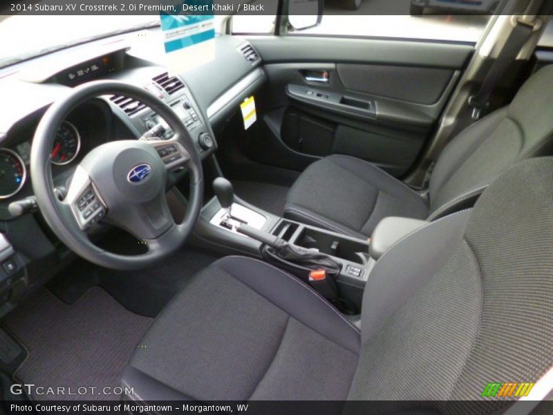 Desert Khaki / Black 2014 Subaru XV Crosstrek 2.0i Premium