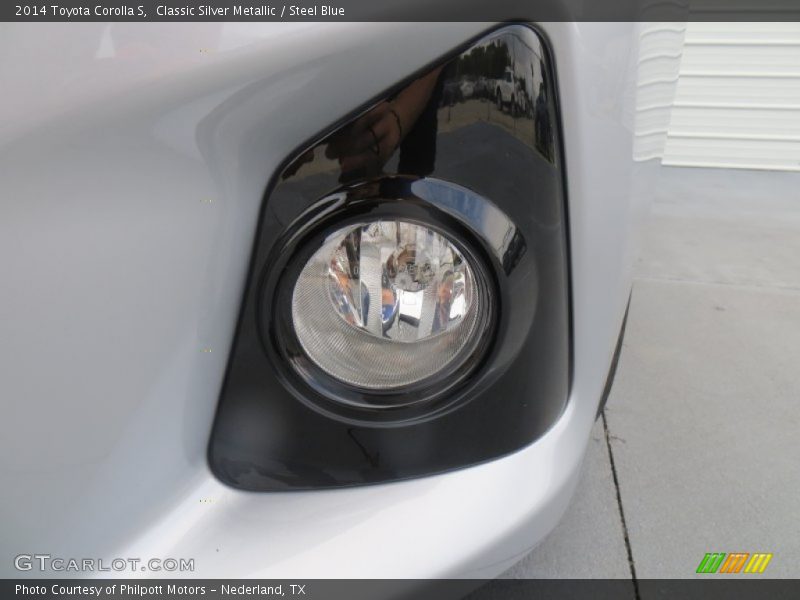Classic Silver Metallic / Steel Blue 2014 Toyota Corolla S