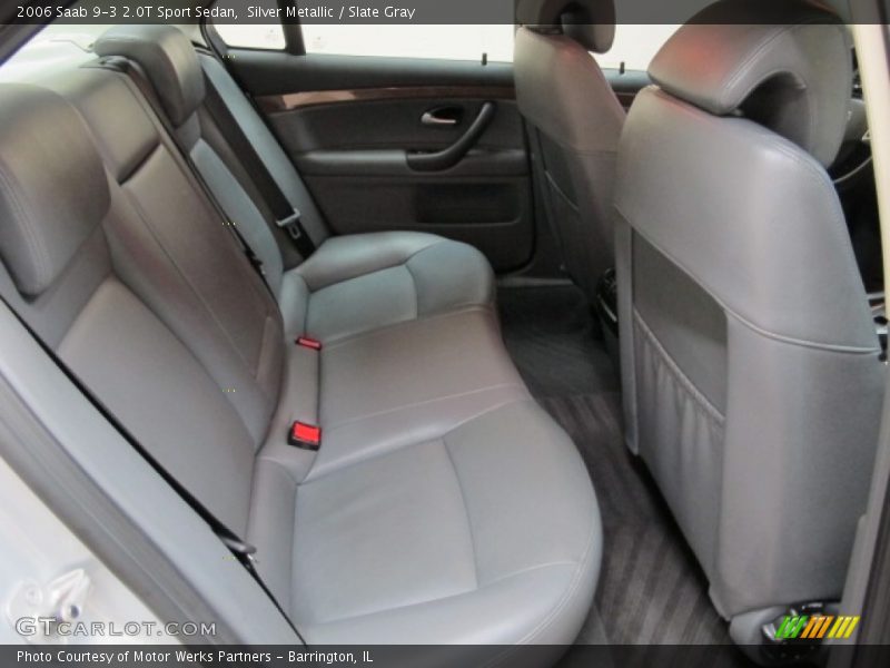 Silver Metallic / Slate Gray 2006 Saab 9-3 2.0T Sport Sedan