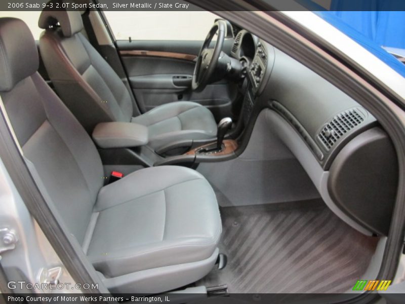 Silver Metallic / Slate Gray 2006 Saab 9-3 2.0T Sport Sedan