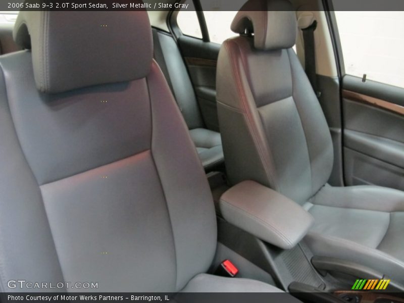 Silver Metallic / Slate Gray 2006 Saab 9-3 2.0T Sport Sedan