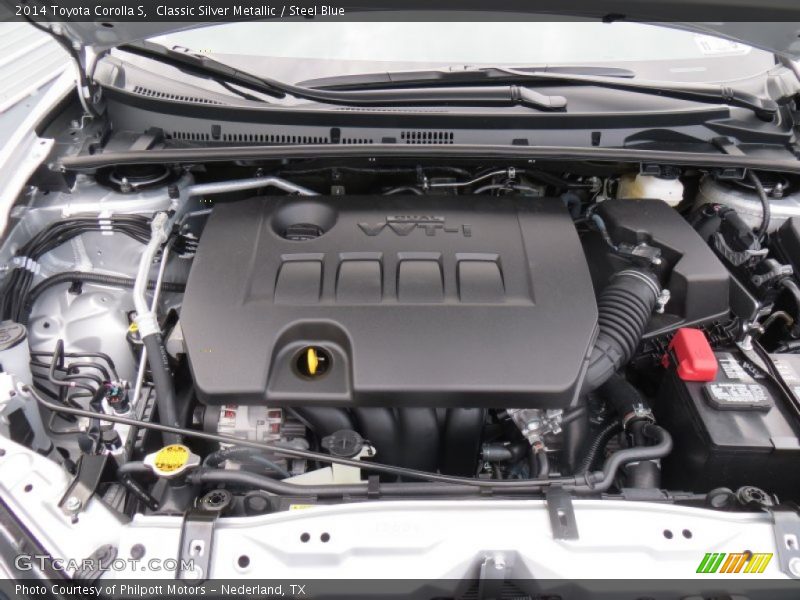 Classic Silver Metallic / Steel Blue 2014 Toyota Corolla S